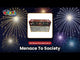 Menace To Society firework, firing demo