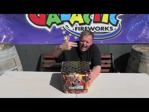 Centurion firework, firing demo