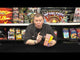 Popcorn Fountain firework, firing demo