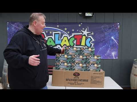 Battle of Midway firework demo by Bright Star