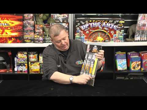 Big Boom Single Shot firework night footage — large single bursts