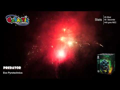 Predator Firework Cake Full Demo Video.