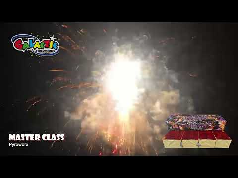 Master Class firework, firing demo