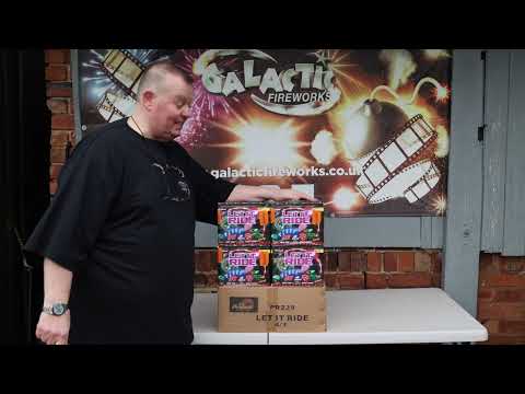 Let It Ride firework demo by Primed Pyrotechnics