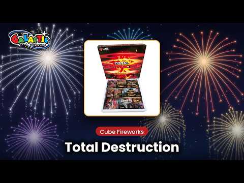 Total Destruction firework, firing demo