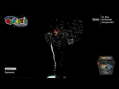 Fission firework demo by Pyroworx