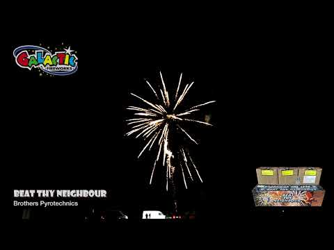 Beat Thy Neighbour firework demo by Brothers Pyrotechnics
