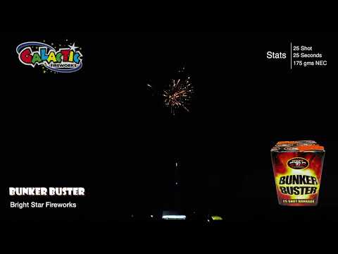 Bunker Buster firework demo by Bright Star