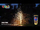 Xmas Tree fountain firework, firing demo