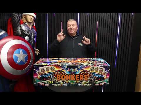 Bonkers firework demo by Galactic Fireworks