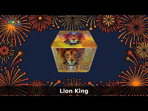 Casino Royale Bag firework, firing demo