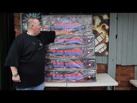 Las Vegas Crate firework demo by Primed Pyrotechnics