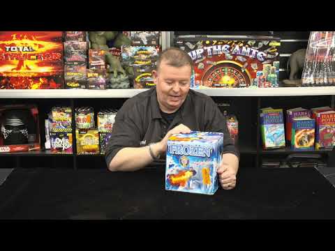 Frozen firework demo by Brothers Pyrotechnics