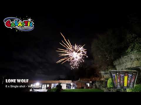 Lone Wolf firework demo by Pyroworx