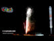 Nine Gatling Barrage fireworks fired simultaneously — Galactic Fireworks experiment