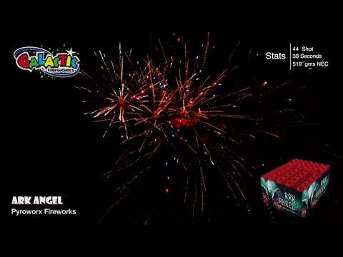 Ark Angel firework demo by Pyroworx