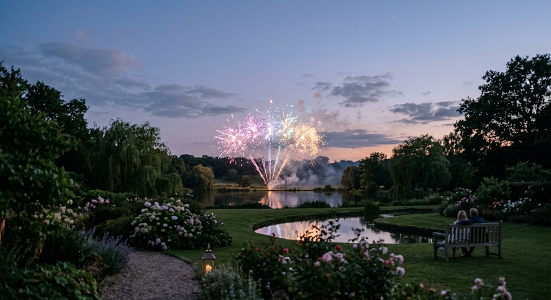 Low noise fireworks promo