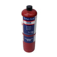 Propane gas cylinder refill for Rothenberger firework torches.