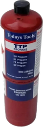 Propane gas cylinder refill for firework firing torches