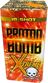 Proton Bomb Xtreme 16-shot F3 cake firework by Bright Star