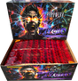 Psycho 100-shot fanned finale compound firework by Pyroworx