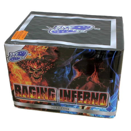 Raging Inferno 80-shot F3 cake firework by Sky Crafter