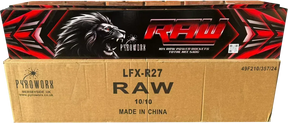 RAW rockets 10-case bulk deal by Pyroworx - 1.3G professional display rockets