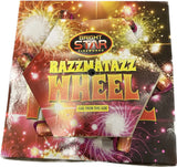 Razzmatazz low-noise Catherine wheel firework by Bright Star