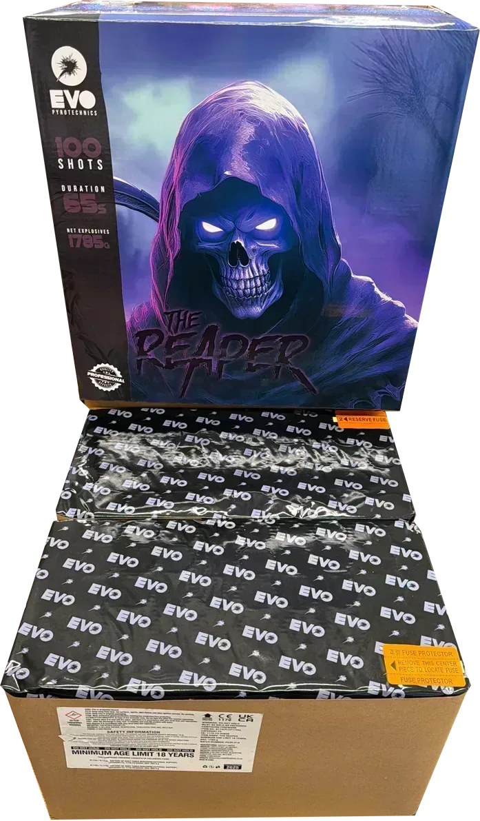 The Reaper compound firework barrage by Galactic Fireworks