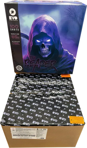 The Reaper compound firework barrage by Galactic Fireworks