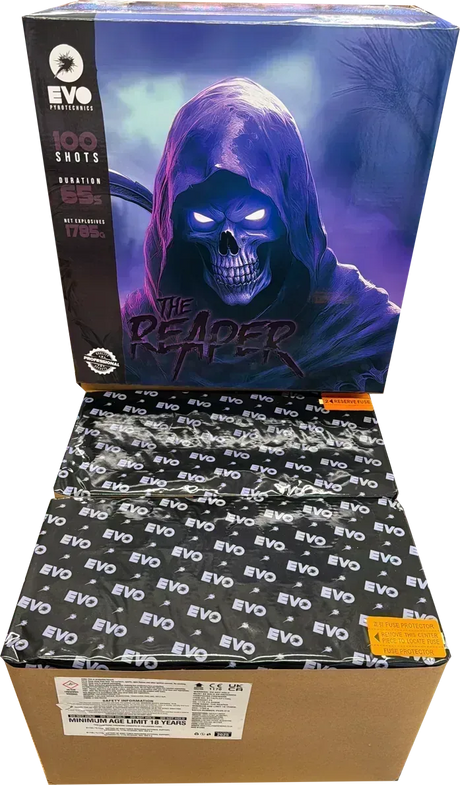 The Reaper compound firework barrage by Galactic Fireworks
