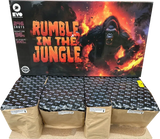Rumble In The Jungle 246-shot compound firework by Evolution Fireworks