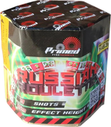Russian Roulette 19-shot F2 cake firework by Primed Pyrotechnics