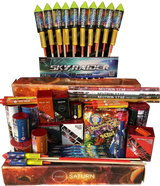 Saturn Bargain Bag 35 Item Fireworks Selection Pack