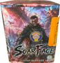 Scarface 25-shot cake firework by Brothers Pyrotechnics