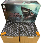 Shark Attack 198-shot fanned F3 compound firework by Evo Fireworks