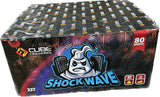 Shockwave 80-shot F3 cake firework by Cube Fireworks