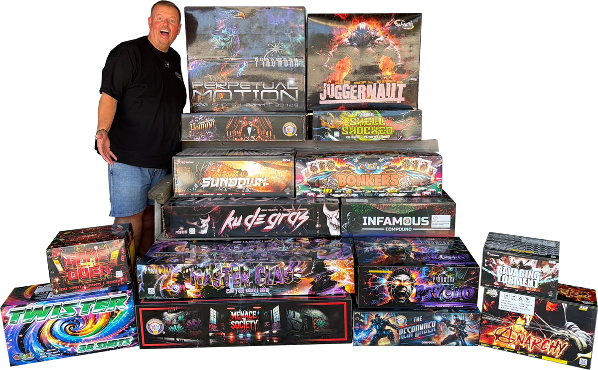 Showstopper Pack firework by Galactic Fireworks