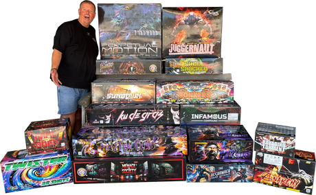 Showstopper Pack firework by Galactic Fireworks