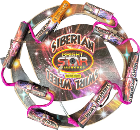 Siberian Swirl low-noise Catherine wheel firework by Bright Star