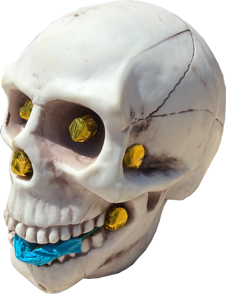 Skull fountain firework by Gemstone