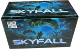 Skyfall 50 shot garden firework cake by Pyroworx in packaging.