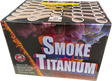 Smoke Titanium 30-shot daytime smoke firework by Gemstone