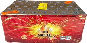 Soho Shuffle firework cake by Galactic Fireworks