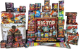 The Sonic Boom Pack containing 52 fireworks displayed in a large group.