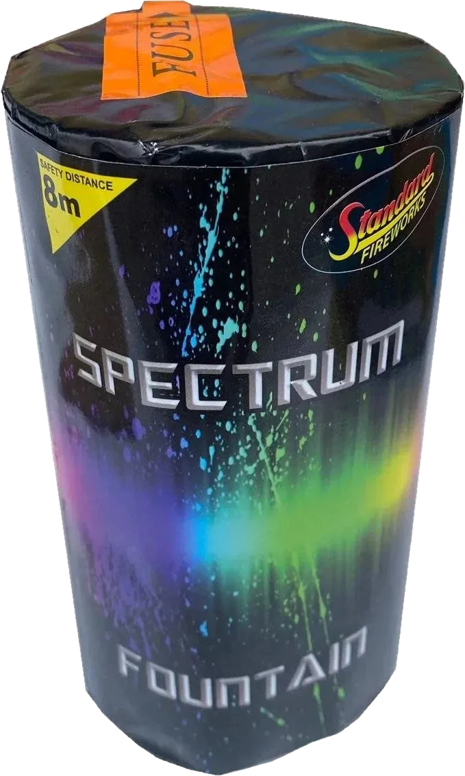 Spectrum low-noise garden fountain firework by Standard Fireworks