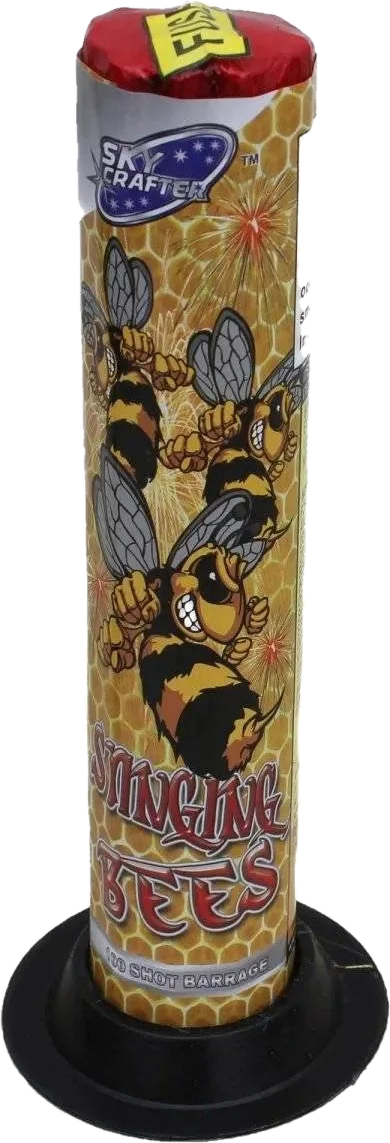 Stinging Bees 100-shot F2 candle firework by Sky Crafter