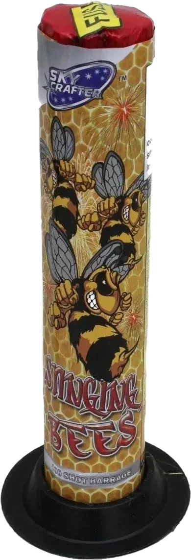 Stinging Bees 100-shot F2 candle firework by Sky Crafter