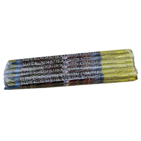 Super 10 Shot Roman Candles 12-pack F2 candles by Ultra Fireworks