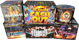 Super Six six-piece complete display firework pack by Galactic Fireworks